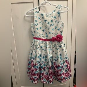 2/$15 Gymboree girls Sz 8 floral dress